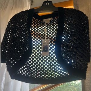 Shrug cardigan Size XS with sequin